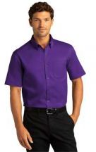 Port Authority® Short Sleeve SuperPro React Twill Shirt